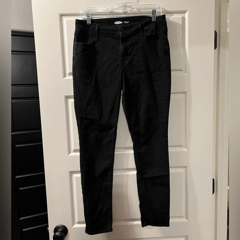NWOT Old Navy Super Skinny Mid-Rise Jeans - Picture 2 of 3